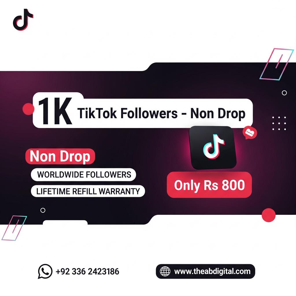 1,000 TikTok Followers 1,000 TikTok Followers - Image 1