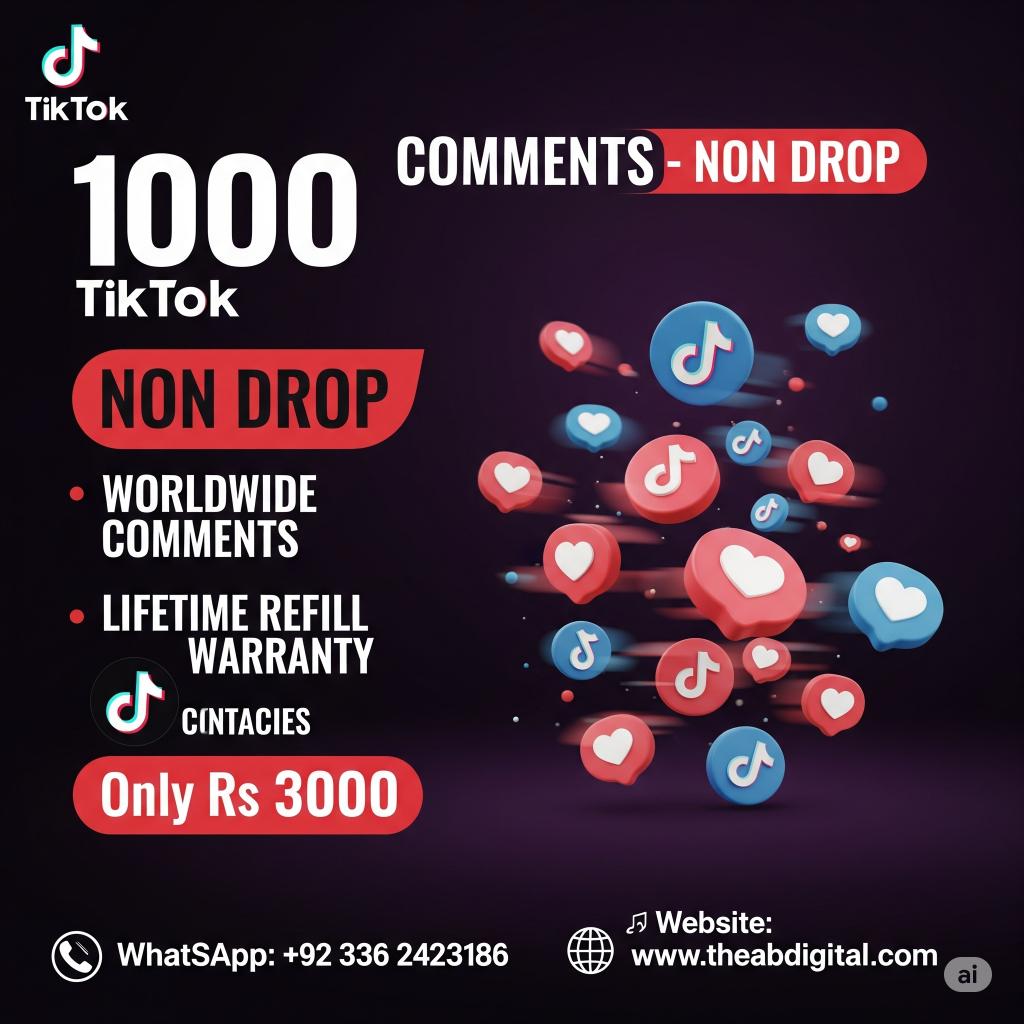 1000 Tiktok Comments 1000 Tiktok Comments - Image 1