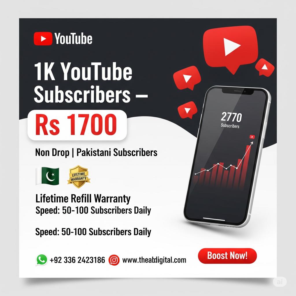 1,000 YouTube Subscribers 1,000 YouTube Subscribers - Image 1