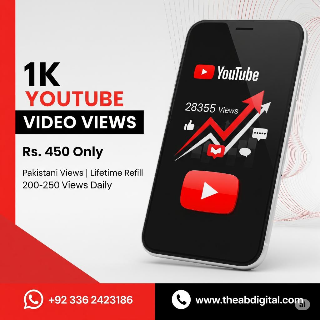 1,000 YouTube Video Views 1,000 YouTube Video Views - Image 1