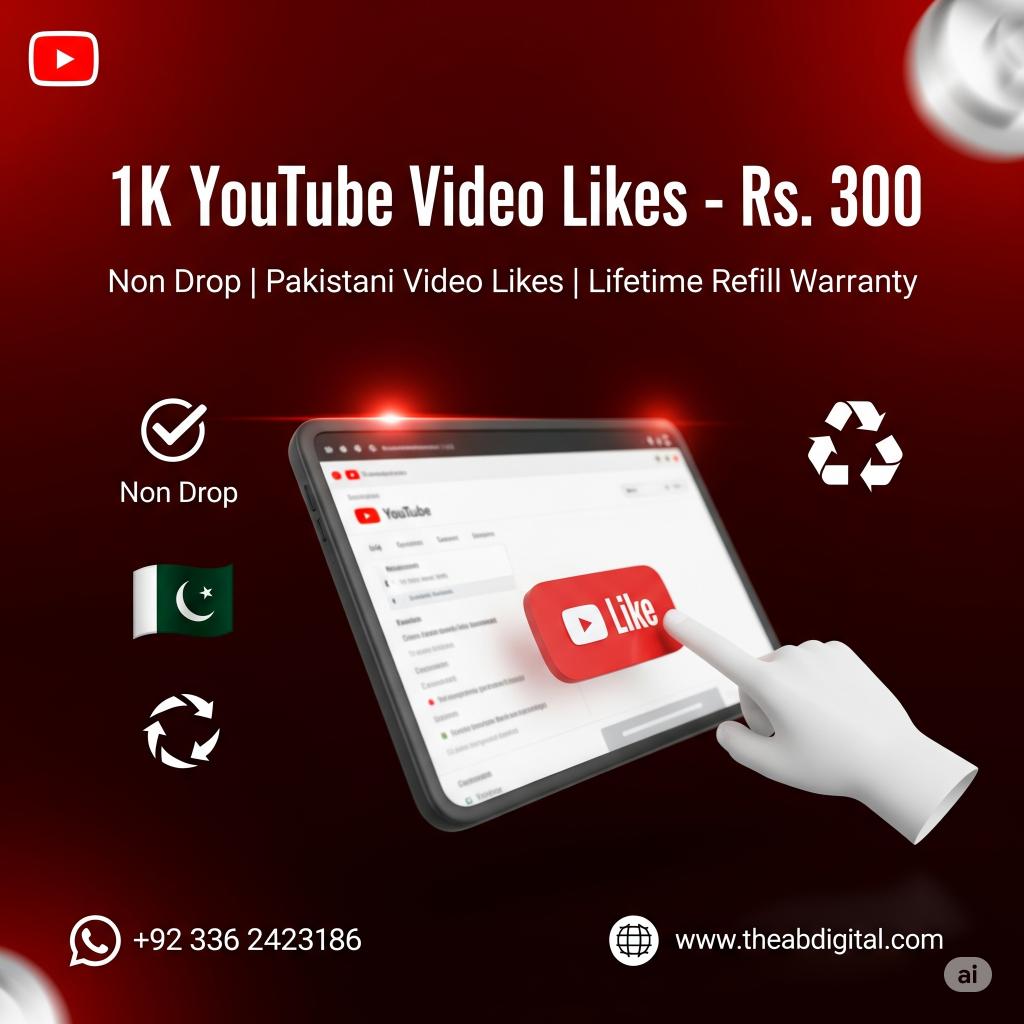 1,000 Youtube Video Likes 1,000 Youtube Video Likes - Image 1