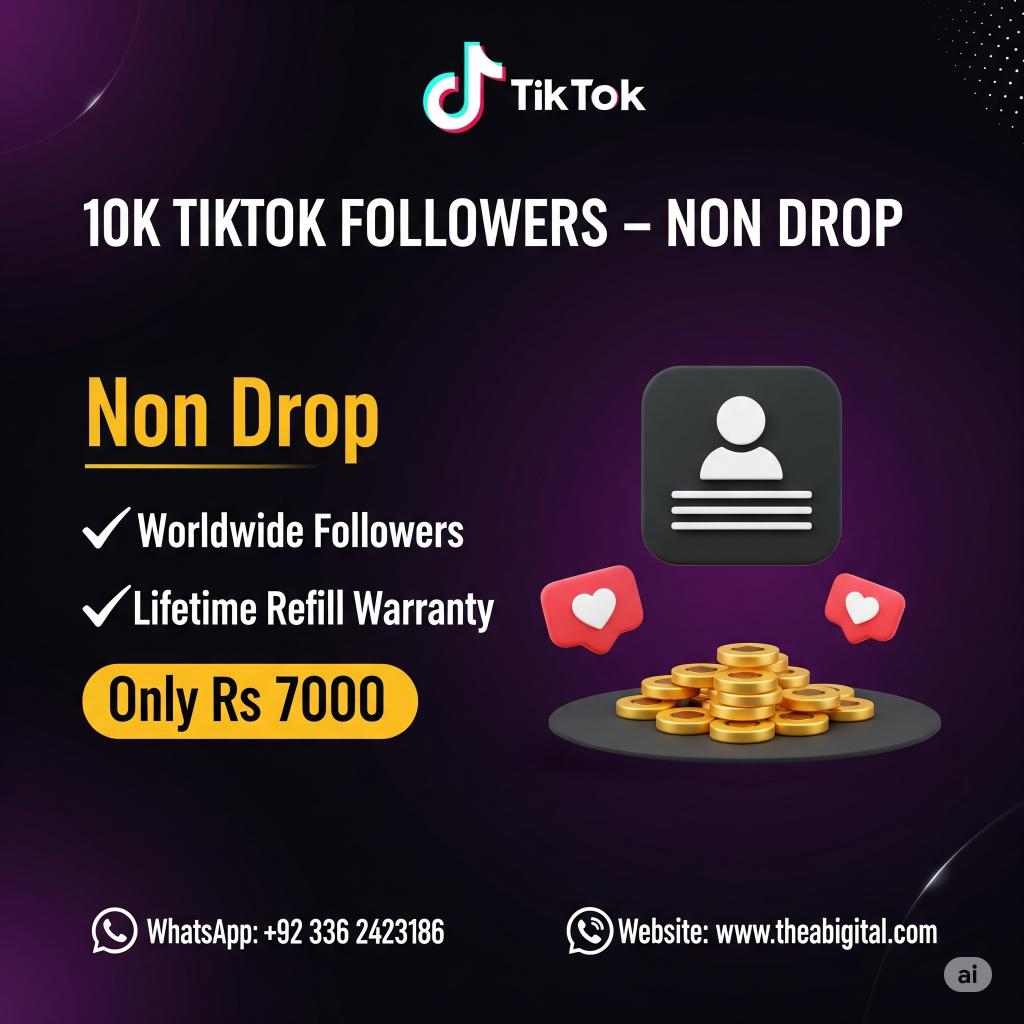 10,000 TikTok Followers 10,000 TikTok Followers - Image 1