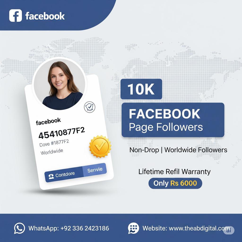 10K Facebook Page Followers 10K Facebook Page Followers - Image 1