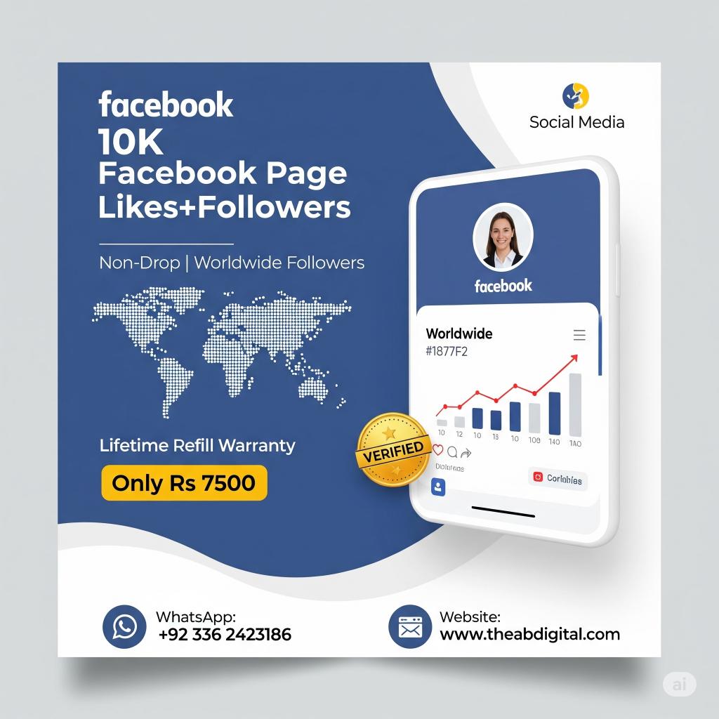 10K Facebook Page Likes + Followers 10K Facebook Page Likes + Followers - Image 1