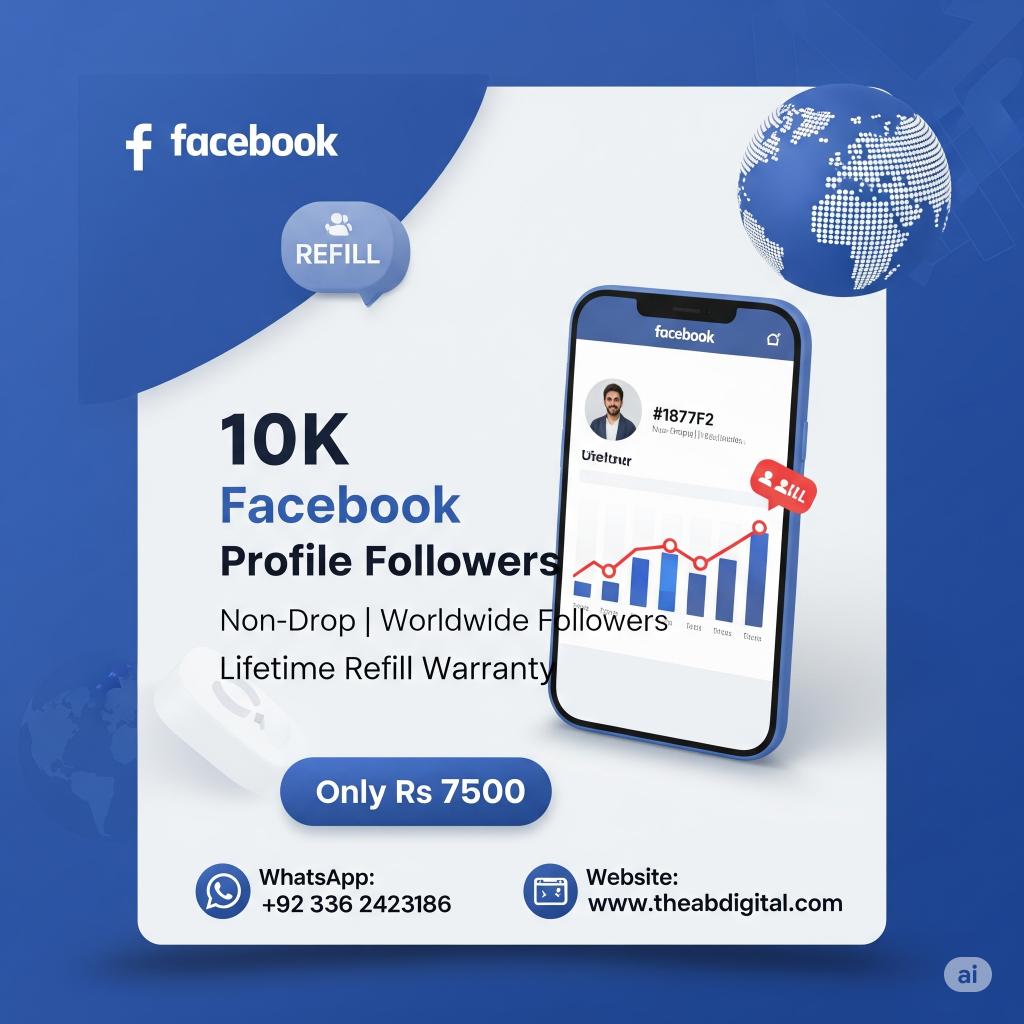 10K Facebook Profile Followers 10K Facebook Profile Followers - Image 1