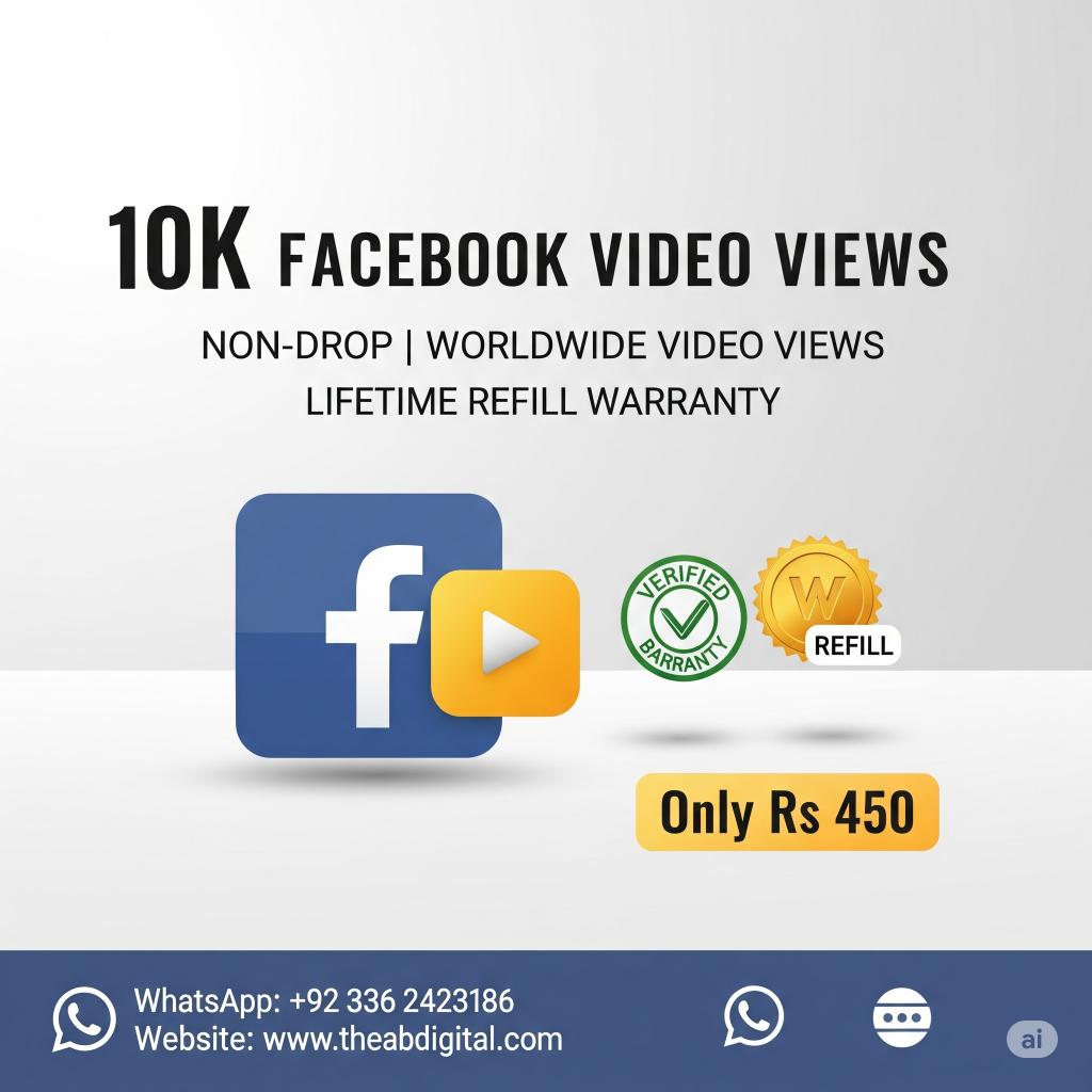 10K Facebook Video Views 10K Facebook Video Views - Image 1