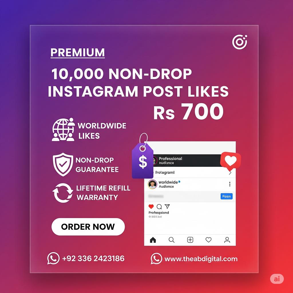 10K Instagram Post Likes 10K Instagram Post Likes - Image 1