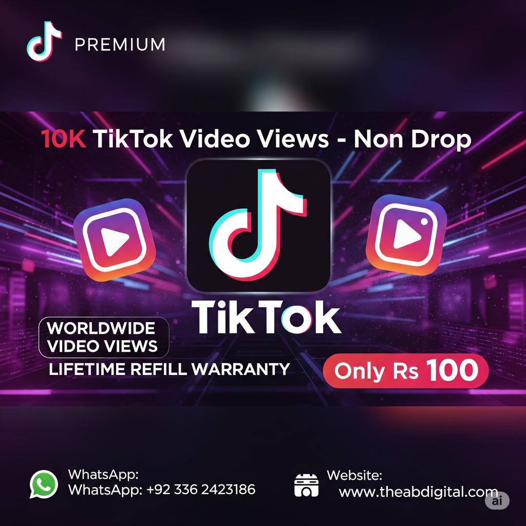 10K Tiktok Video Views 10K Tiktok Video Views - Image 1