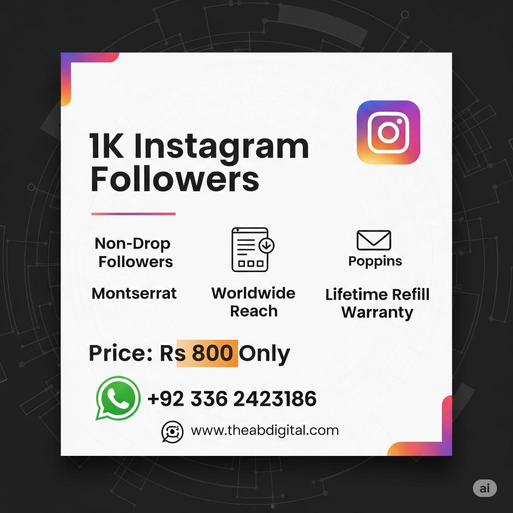 1K Instagram Followers 1K Instagram Followers - Image 1