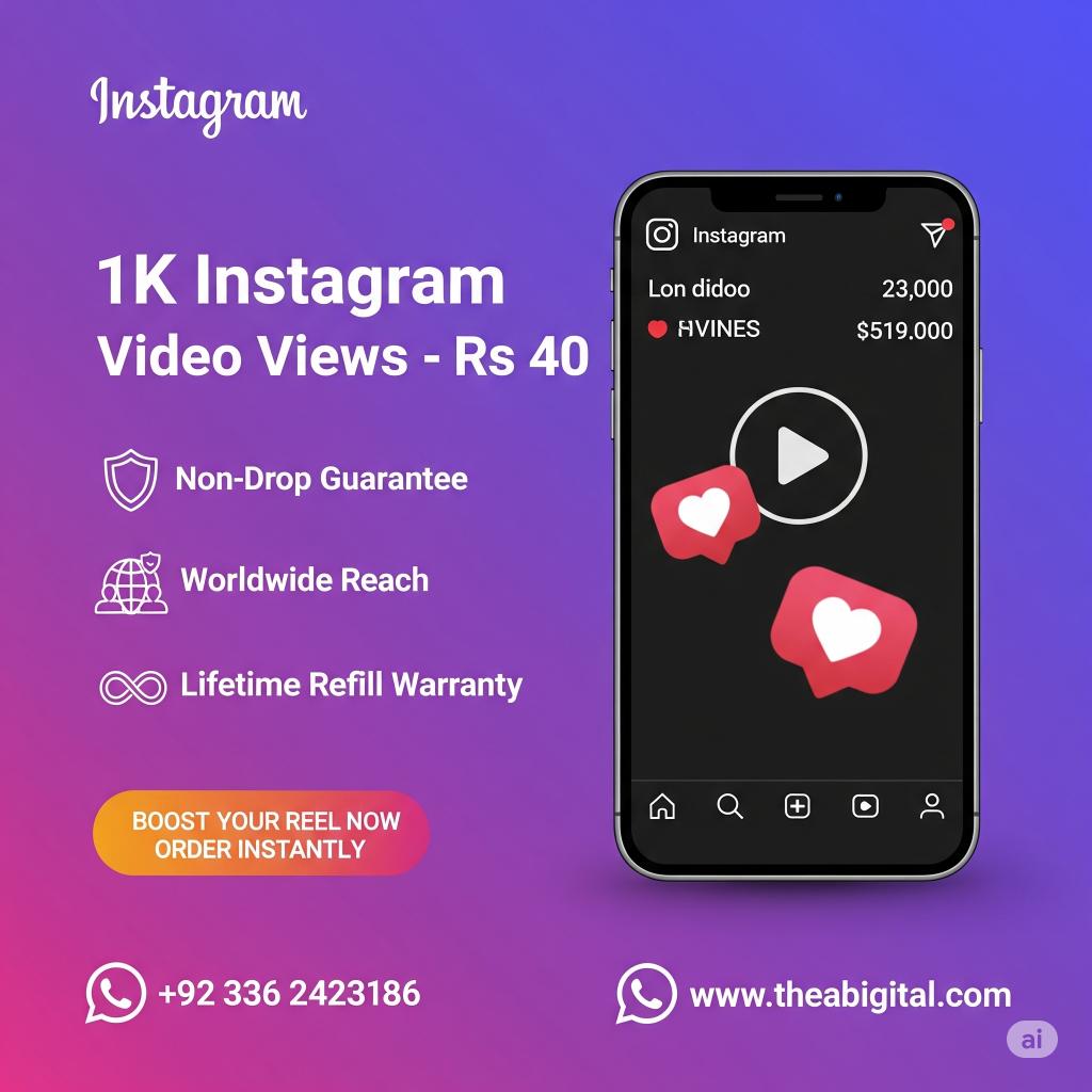 1K Instagram Video Views 1K Instagram Video Views - Image 1
