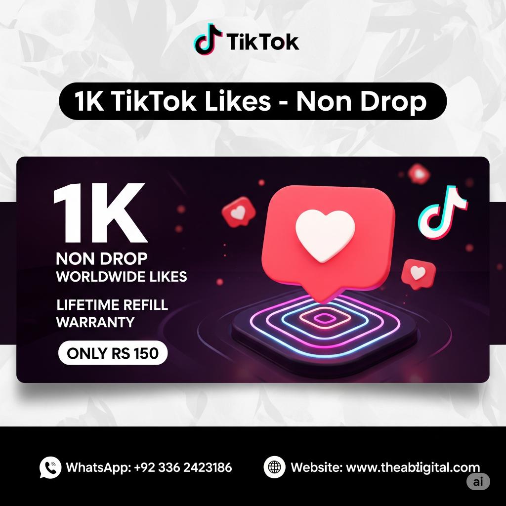 1K Tiktok Likes 1K Tiktok Likes - Image 1