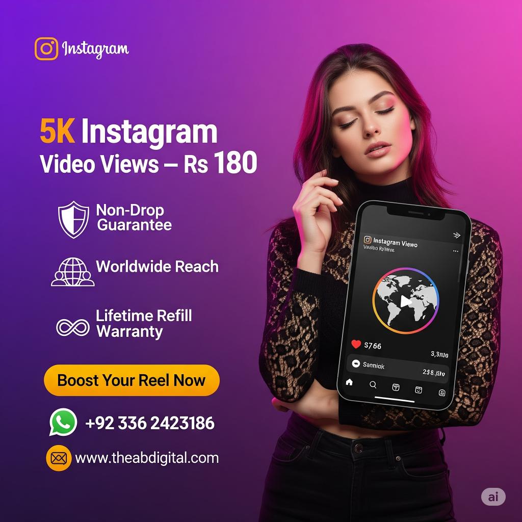 5K Instagram Video Views 5K Instagram Video Views - Image 1
