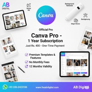 Canva Pro 1 Year Subscription