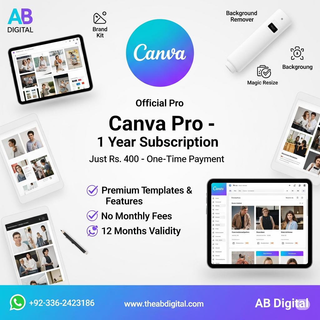 Canva Pro 1 Year Subscription Canva Pro 1 Year Subscription