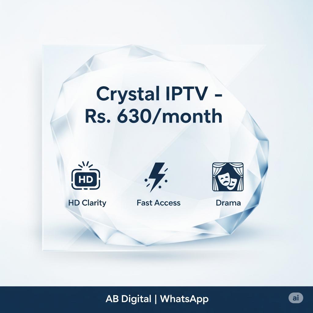 Crystal IPTV Subscription Crystal IPTV Subscription - Image 1