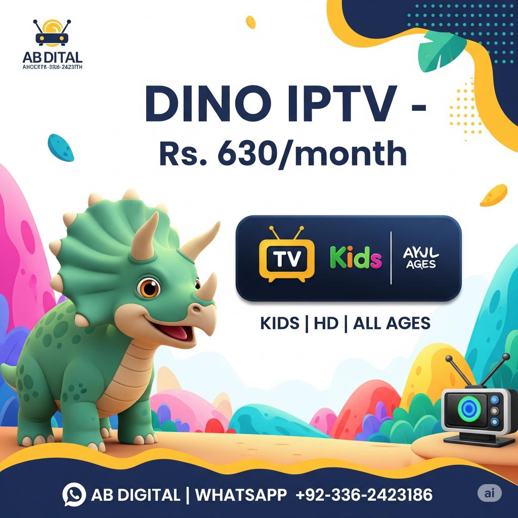 Dino IPTV Subscription Dino IPTV Subscription - Image 1